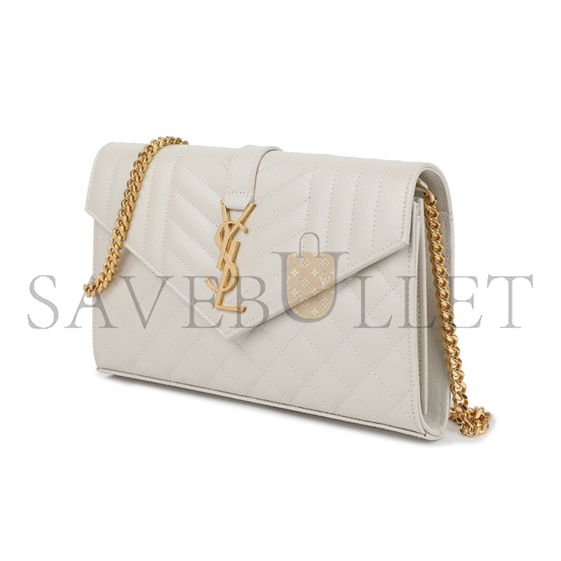 Y51 envelope in quilted grain de poudre embossed leather 620280bow919207 (22.5*14*4cm)